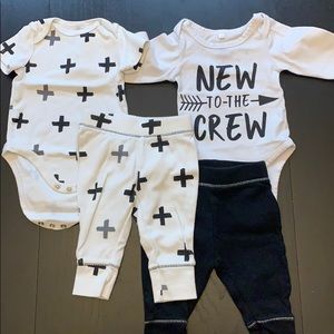 Black and white bundle